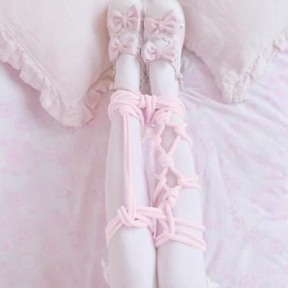 Kawaii Clothing Shibari Rope Bondage Sexy Pink..