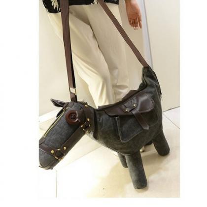 Kawaii Clothing Donkey Bag Bolso Horse Pony..