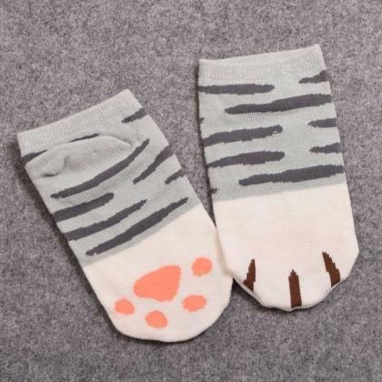 Kawaii Clothing Paw Kitty Neko Cat Socks Harajuku..