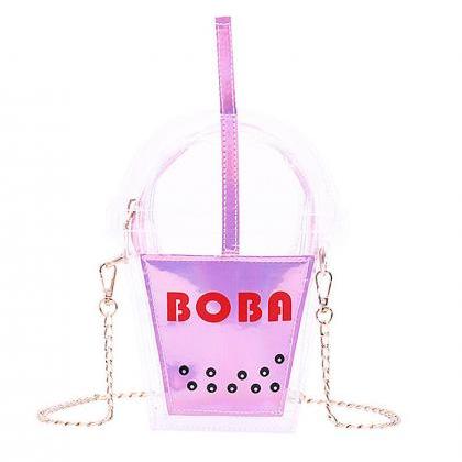 Kawaii Clothing Boba Pearls Bubble Tea Bag..