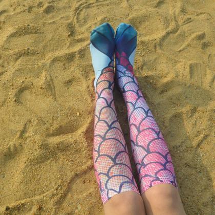 Kawaii Clothing Stockings Mermaid T..