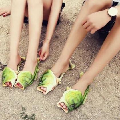 Kawaii Clothing Fish Sandals Flip F..