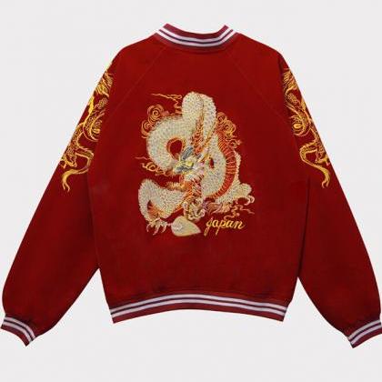 Kawaii Clothing Dragon Jacket Sukaj..