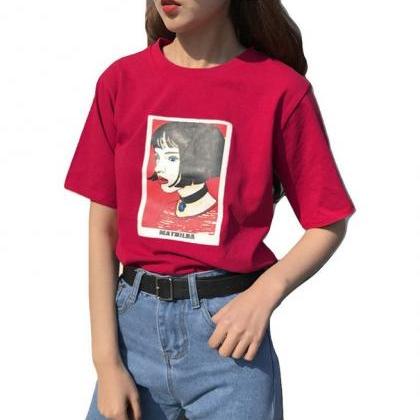 Kawaii Clothing Leon Professional Mathilda T-shirt..
