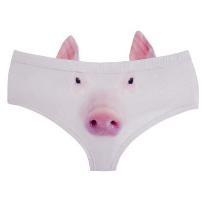 Kawaii Clothing Animal Panties Pig ..