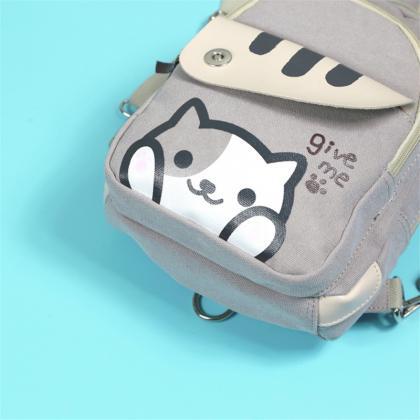 Kawaii Clothing Bag Neko Atsume Otaku Japan Cat..
