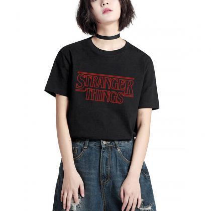 Kawaii Clothing Punk Harajuku T-shirt Black..