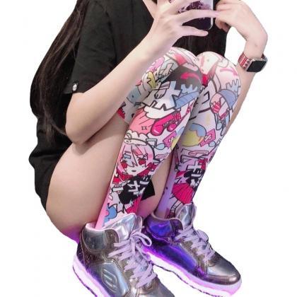 Kawaii Clothing Anime Cartoon Stockings Socks..