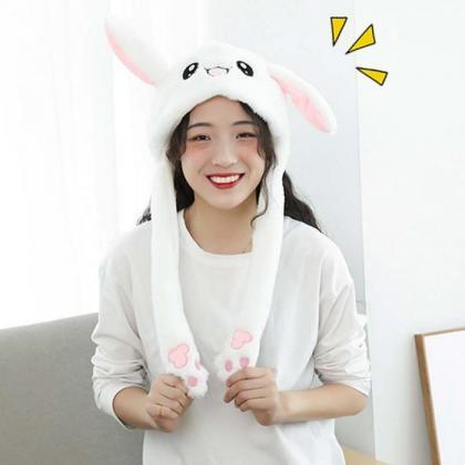 Kawaii Clothing Moving Flapping Move Ears Hat..