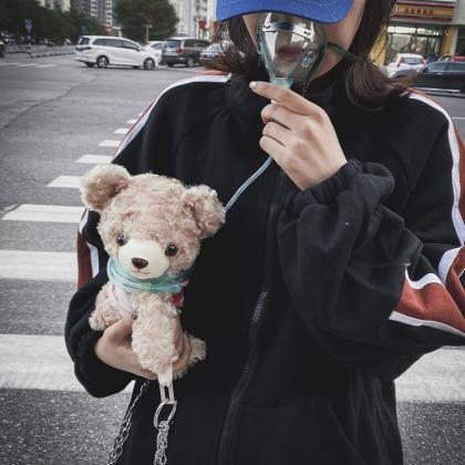 Kawaii Clothing Teddy Bear Punk Horror Bag Blood..