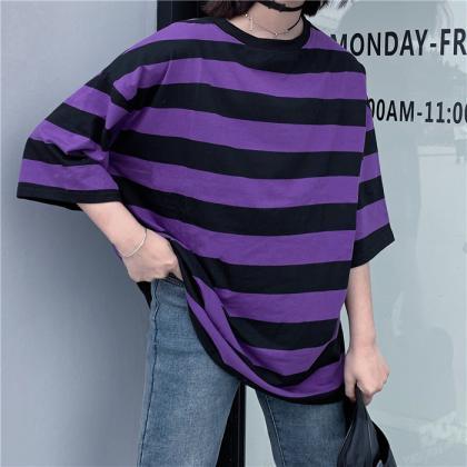 Clothing Kawaii T-Shirt Stripes Str..
