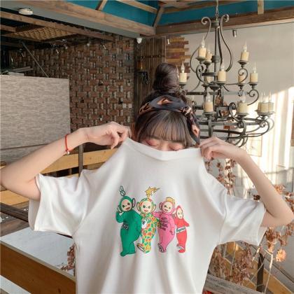 Kawaii Clothing Teletubbies T-Shirt..