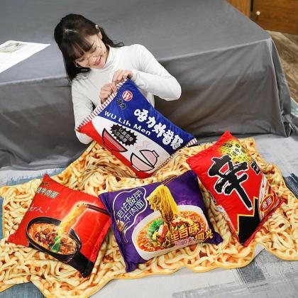 Kawaii Clothing Blanket Ramen Noodles Japanese 3d..