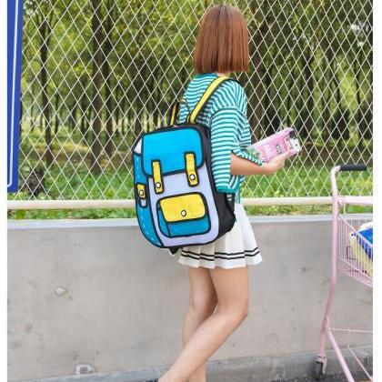 Kawaii Clothing Bag Backpack 3d Cartoon Harajuku..
