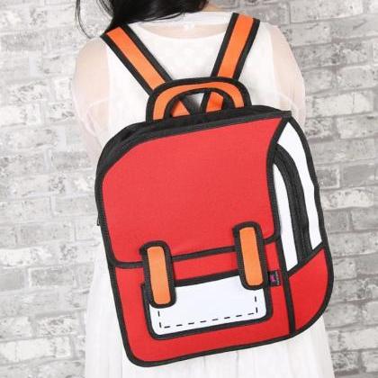 Kawaii Clothing Bag Backpack 3d Cartoon Harajuku..