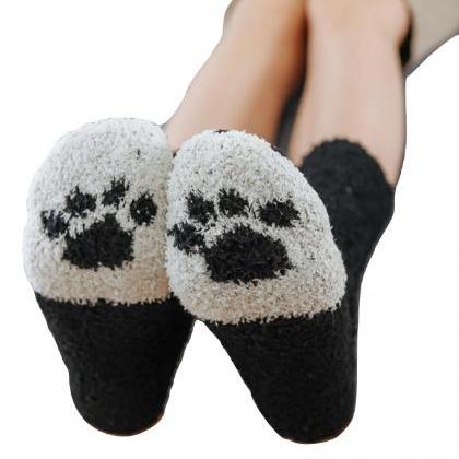 Kawaii Clothing Cat Kitty Neko Socks Paws Claws..