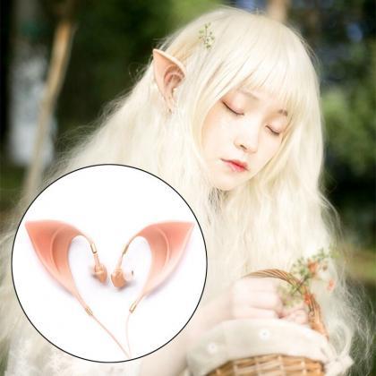 Kawaii Clothing Elf Ears Earbuds Earphones..