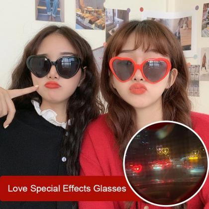 Kawaii Clothing Sunglasses Heart Magic Night..