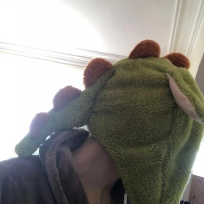 Kawaii Clothing Dinosaur Hat Beanie Ears Flap..
