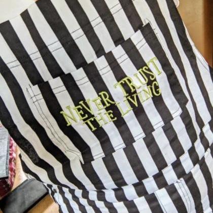 Kawaii Clothing Beetlejuice Jumpsuit Striped..