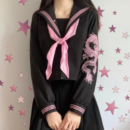 Kawaii Clothing Jk Japanese High School Uniform..