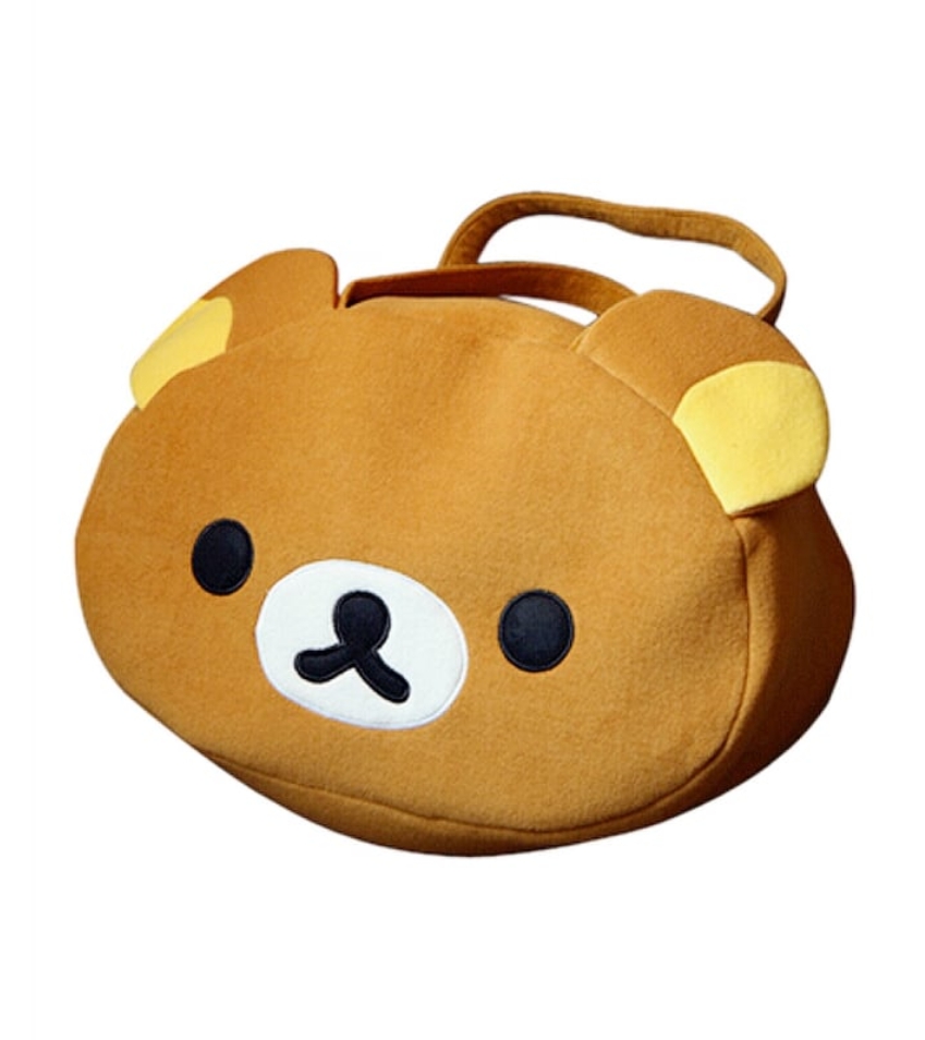Kawaii Clothing Bag Rilakkuma Bear Bolso Handbag Harajuku Korean Japanese Ropa Wh99
