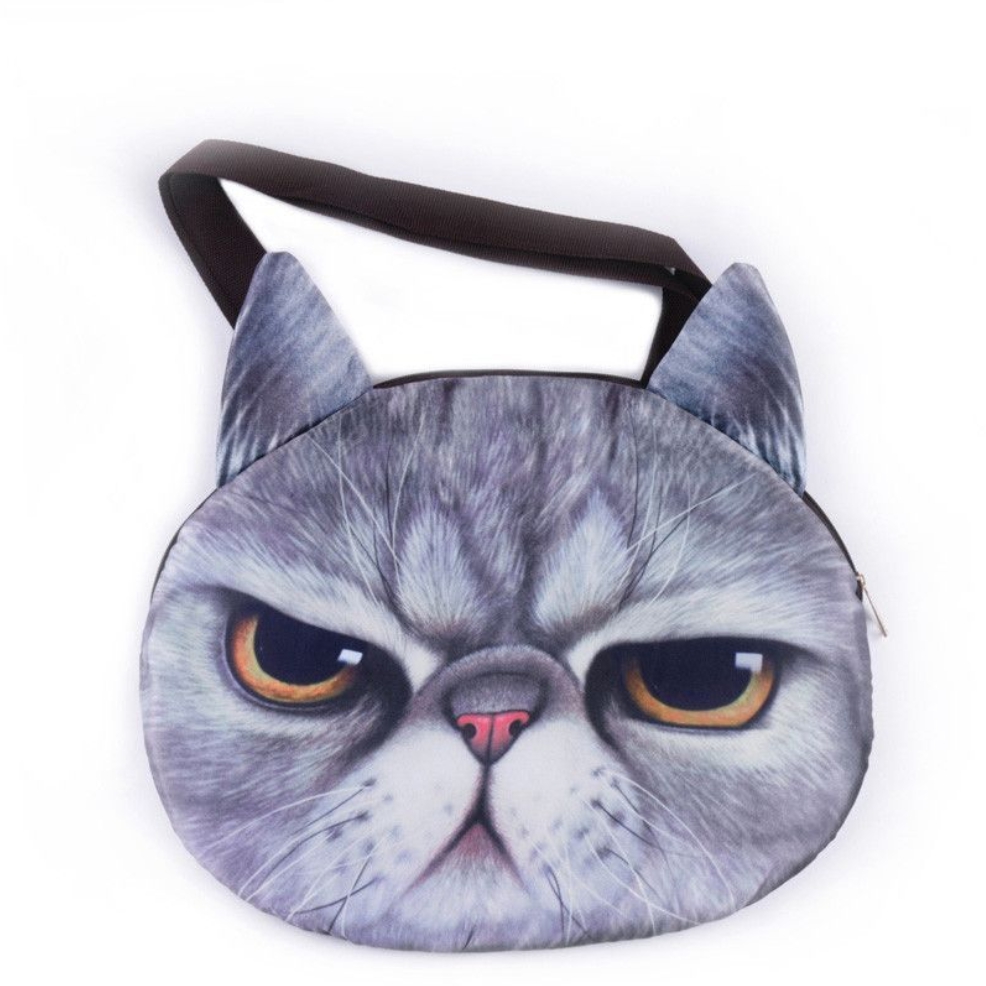 Kawaii Clothing Ropa Cute Bag Bolso Cat Dog Ears Tiger Japan Korea Cartoon Face