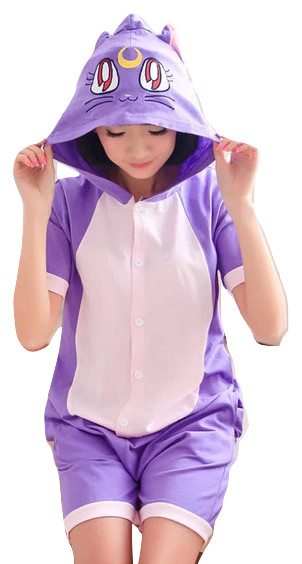 Kawaii Clothing Ropa Cute Costume Pajamas Ears Totoro Sailor Moon Bear Onesie Kigurumi