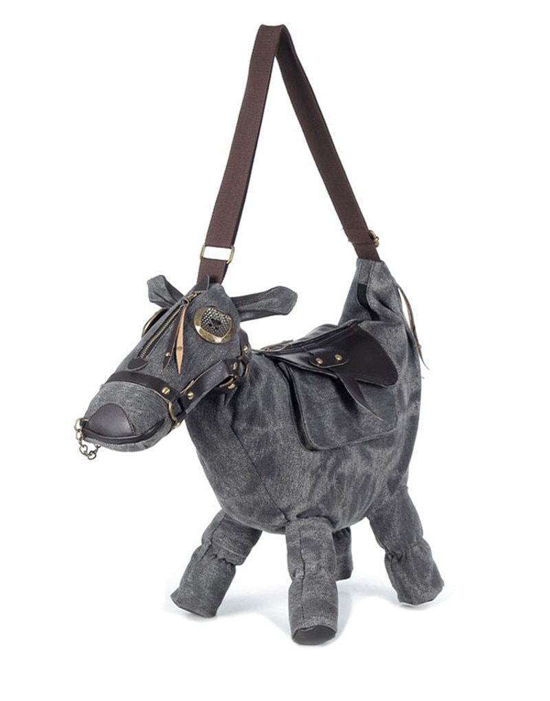 Kawaii Clothing Donkey Bag Bolso Horse Pony Harajuku Korean Japanese Tokyo Animal Burro