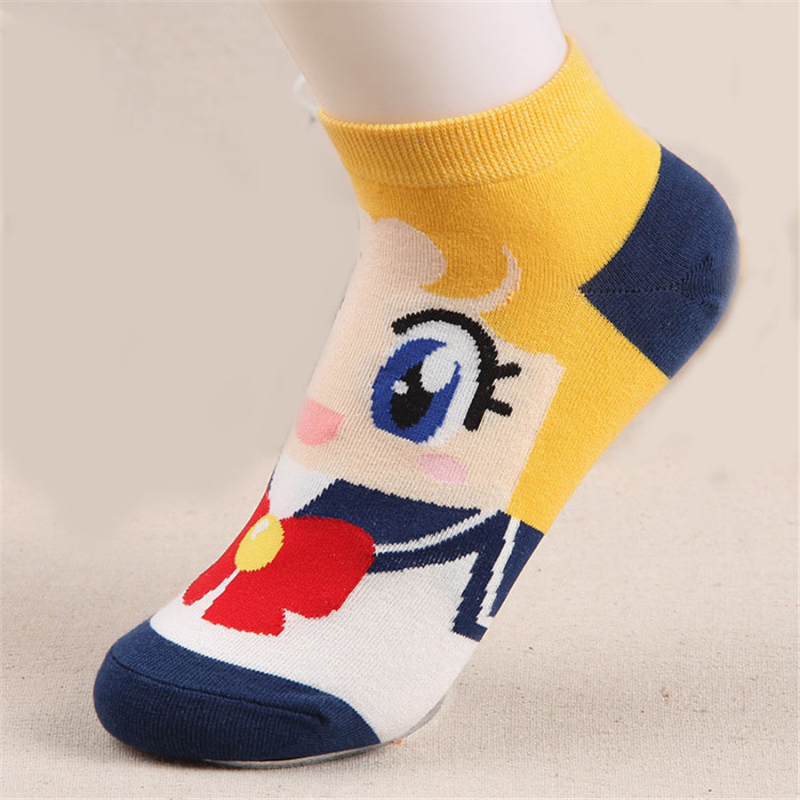 Kawaii Clothing Anime Manga Cartoon Cute Otaku Sailor Moon Socks