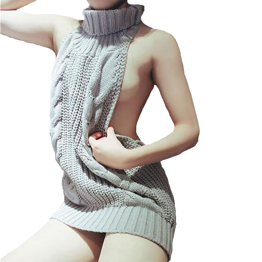 Kawaii Clothing Sexy Virgin Killer Sweater Pullover Japan Cosplay