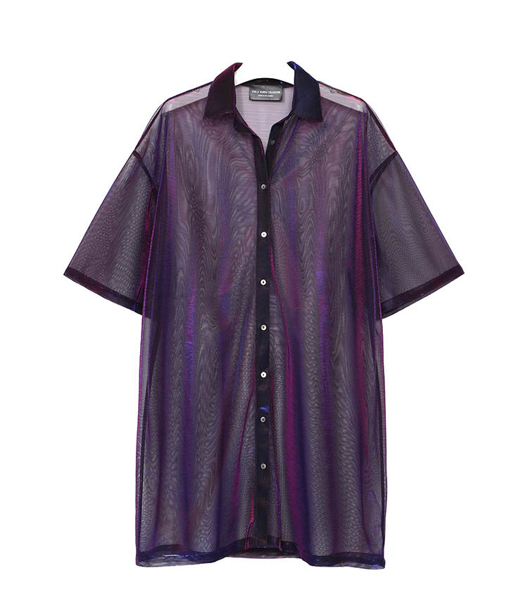 Kawaii Clothing Transparent Laser Blouse Jacket Harajuku Ulzzang
