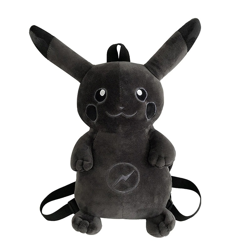 Biochemical Bunny Gothic Dark Plush Bag Lolita-style - Black Bunny Plush Bag