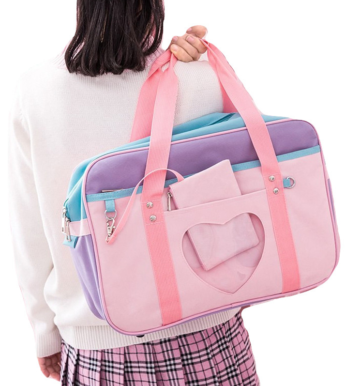 School Girls with Louis Vuitton Bags, Tokyo, Honshu, Japan