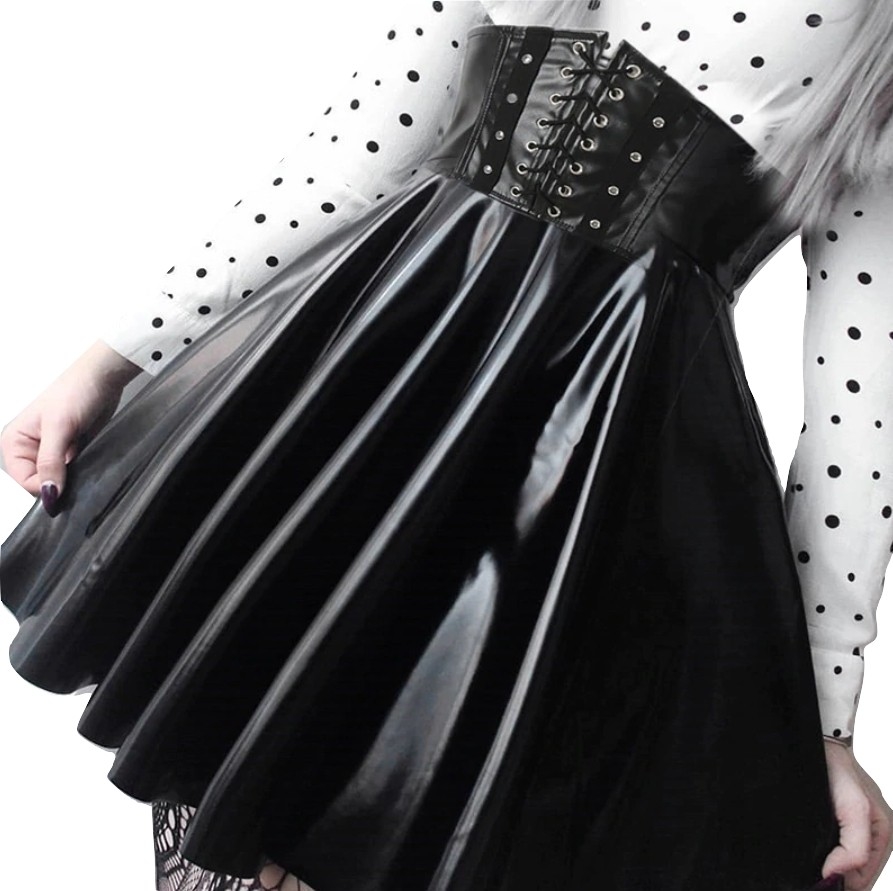 Kawaii Clothing Bandage Skirt Gothic Black Sexy Corset Punk Emo