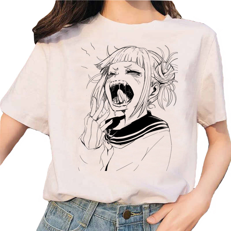 Kawaii Clothing Anime Yawn Girl T-shirt Otaku Harajuku Japanese Wh505