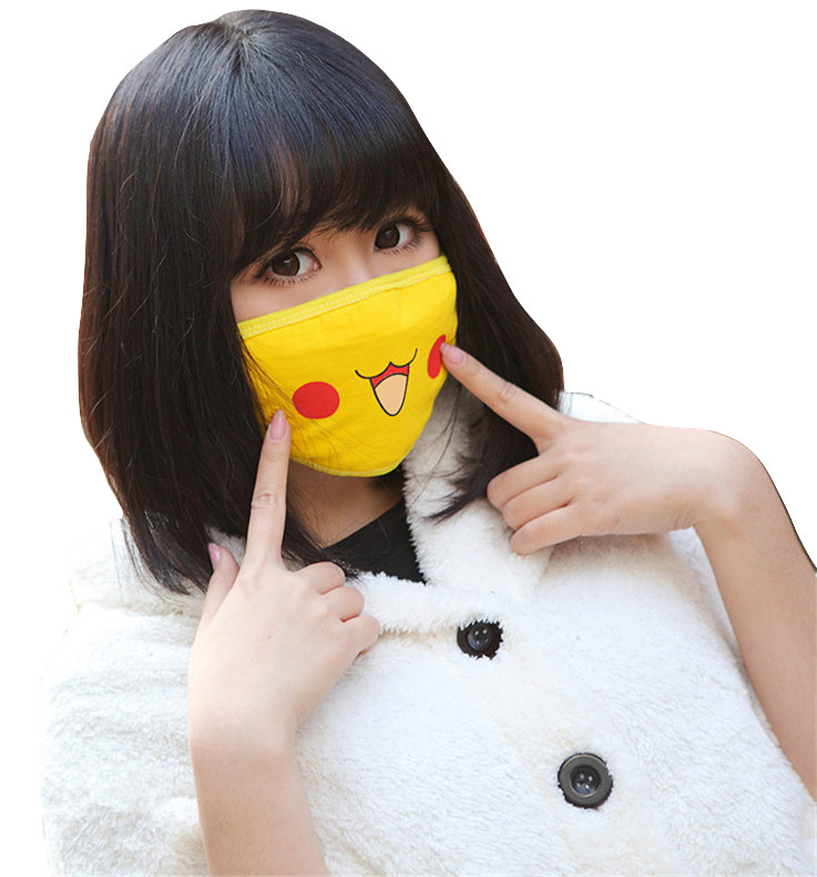 Kawaii Clothing Cartoon Anti Dust Face Mask Japan Korea Anime Wh507