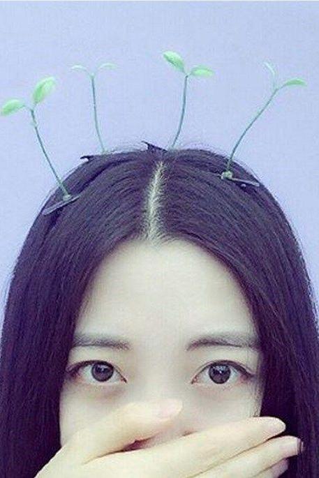 Kawaii Clothing Hairpin Clip Hair Flower Cute Japan Head Plant
