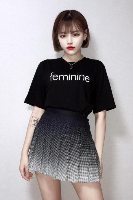 Kawaii Clothing Cute Cool Sexy Ulzzang Japan Korea Gradient Skirt